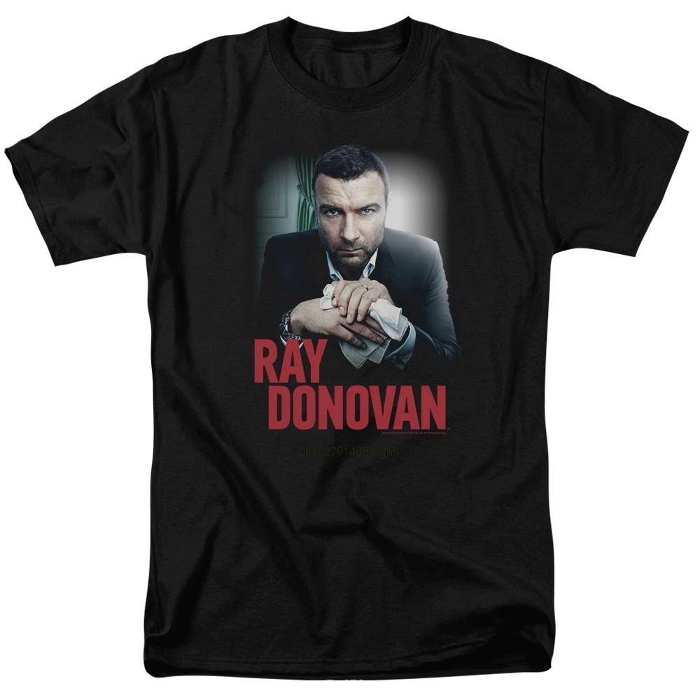2019 Мужская хлопковая футболка с принтом короткий рукав Ray Donovan чистые руки