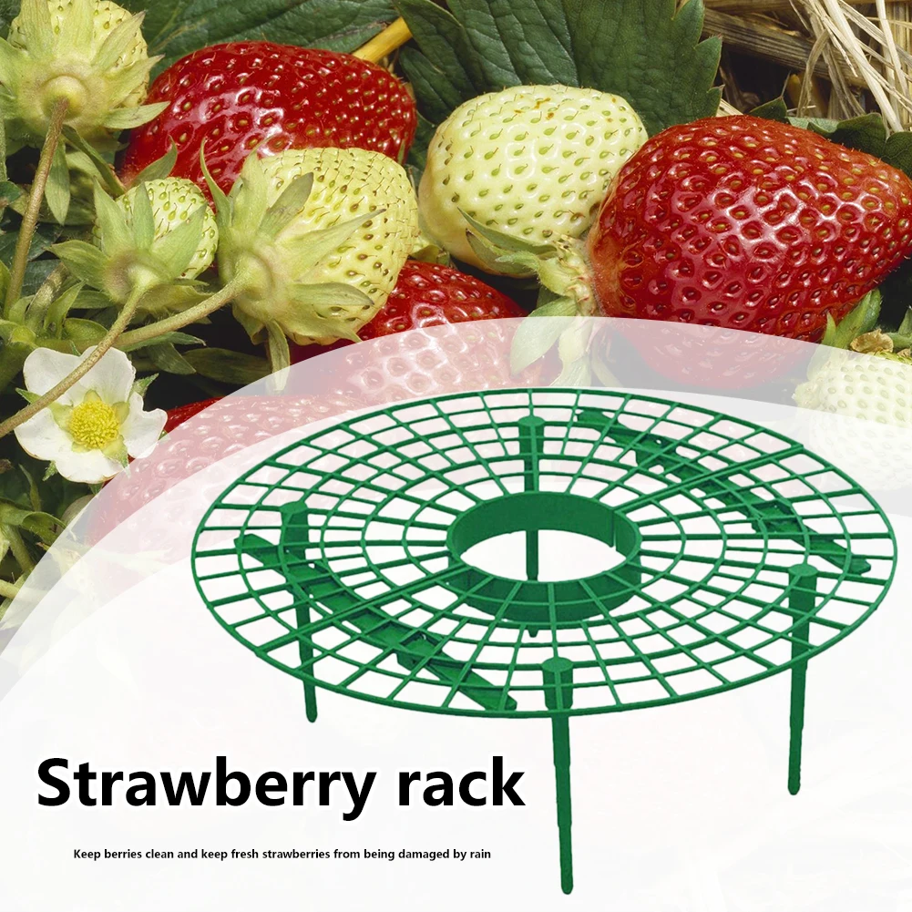 Plastic Strawberry Growing Support Stand Flower Pillar Plant Vegetable Climbing Vine Props for Gardening Accessories