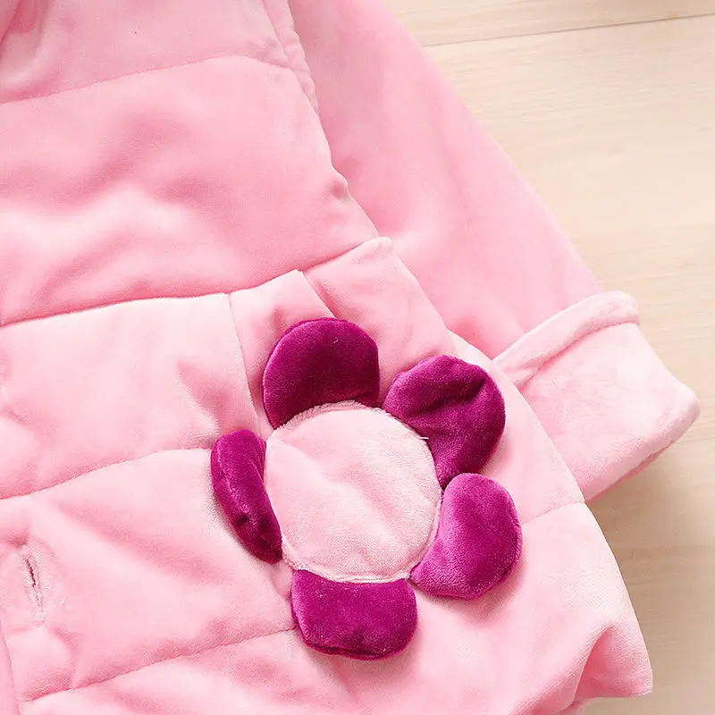 Комплекты теплой одежды для маленьких девочек комплекты зимней одежды для малышей Новые Плотные хлопковые Толстовки для маленьких девочек+ Топы+ штаны, костюм из 3 предметов для младенцев