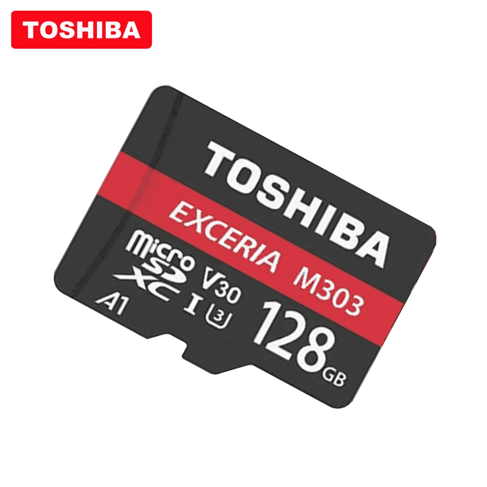 TOSHIBA EXCERIA M303 micro sd карта 64 Гб 256 ГБ 128 U3 класс 10 4K UltraHD V30 флэш памяти 98 МБ/с./с A1 SDXC UHS I TF
