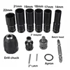 4/9/13PCS Impact Wrench Socket Set Universal Accessories Electric Wrench Repair Sleeves Batch Head Drill Chuck Drive Adapter Set 3