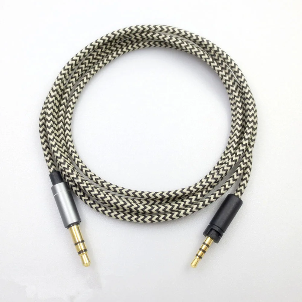 Replacement Audio Cable Wire for Audio technic ATH M50x M40x M70x M60x Nylon Woven Headphones cable Headset Accessories