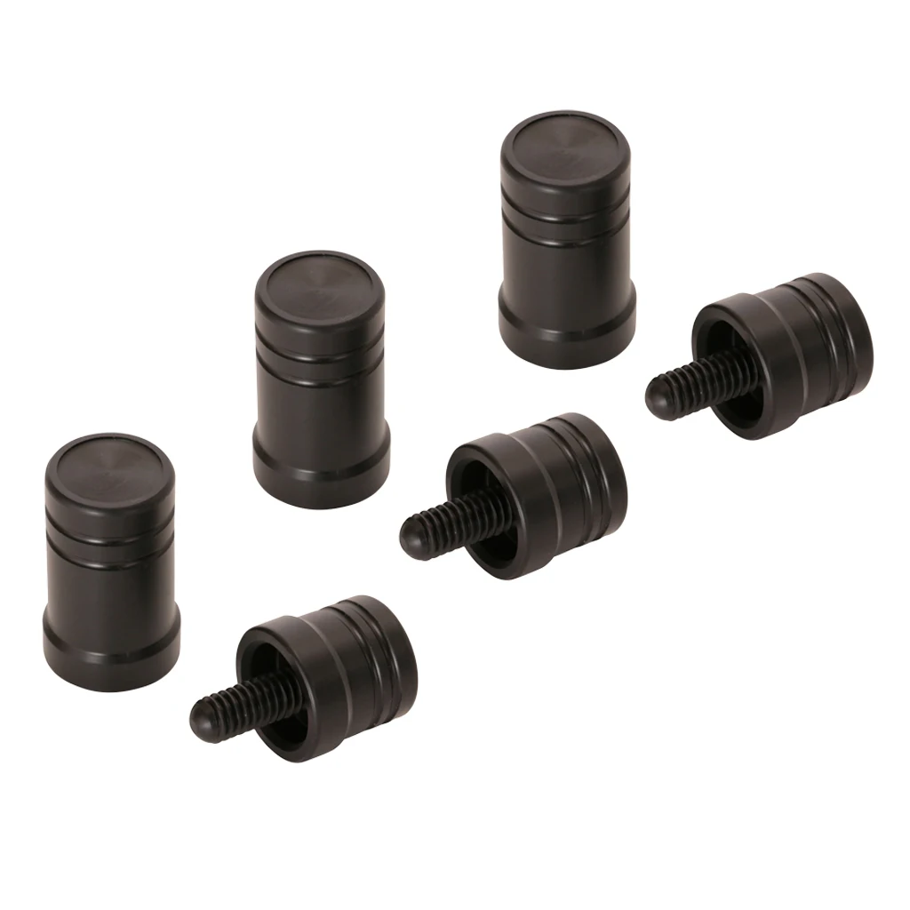 3 Sets 5/16 x 18 Joint Thread Protectors Caps Ends for Billiard Pool Cue Stick 3 Sets 5/16 x 18 Joint Thread Protectors Caps Ends for Billiard Pool Cue Stick