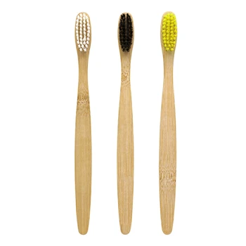 

Eco Vegan Bamboo Charcoal-Toothbrush Soft Fine Oral Brush Adult Soft Fur Bamboo Charcoal Toothbrush Supplies