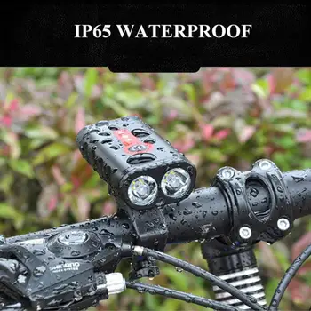 

1Pcs Y10 4400mAh Bicycle Light USB Rechargeable Power Bank 650Lm 5Modes Bike Light Waterproof Headlight Bike Accessories