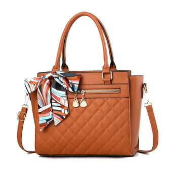 

Fashion Messenger Shoulder Bags Ribbons Bow Top-handle Large Capacity Female Totes Wild Crossbody Bags Casual Women's Handbags