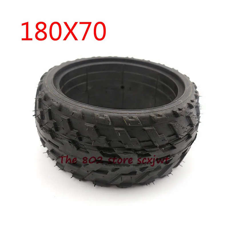 High quality 180x70 solid tire fits electric scooter car 180*70 non inflatable tubeless tyre motorcycle part