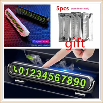 

Car Temporary Parking Card Air Freshener Phone Number FOR Renault Sand-up Ondelios Thalia Nepta Altica Z17 Vel Modus Egeus 20