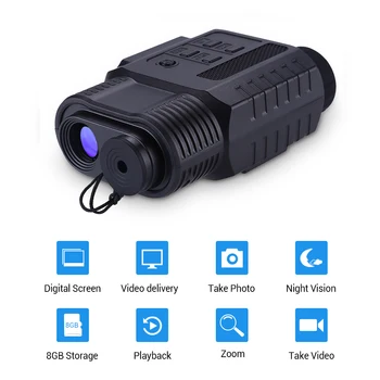 

Infrared Digital Night Vision Monoculars 200M Range Monocular Hunting Scope Camera DVR Night Vision Optics Device