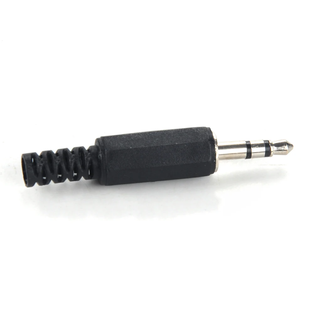 10pcs Adapt Jack Dual-channel Accessories Audio Connect Male Replacement For Repair 3.5mm Stereo Headset Plug | Обустройство дома