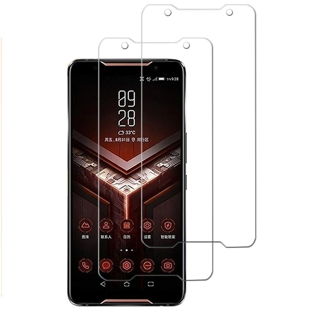 2 шт закаленное стекло для Asus ROG Phone II 2 ZS660KL Защитная пленка для экрана для Asus ROG Phone ZS600KL