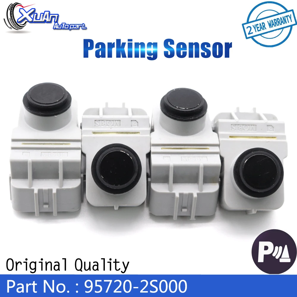 

XUAN 4pcs High Quality 95720-2S000 PDC Parking Sensor Bumper Reversing Radar For Hyundai Tucson IX35 09-13 for Kia 957202S000