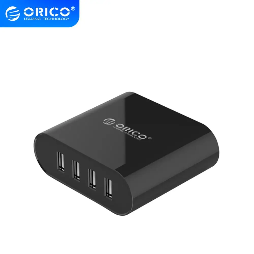 Мини смарт зарядное устройство ORICO DCH 4U 4 порта 5V2.4A * 6A макс. выход 30 Вт для samsung Galaxy S6
