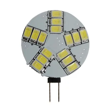 

10 pieces G4 LED Chip 5630SMD 15leds 330Lm 4W White Replacement Bulb 40 Watt Halogen Lamp Pin Lamp B AC / DC12V Pin Plug Lamp