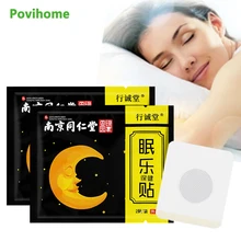 6/8/10 pces dormir remendo ervas naturais médica melhorar a insônia da qualidade do sono aliviar o estresse acalmar o corpo relaxar adesivo