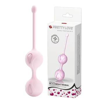 Pretty Love Kegel Ball Vagina Exercise Tighten Trainer Silicone Ben Wa Balls Love Ball Sex Vaginal Bolas Sex Toy for Women