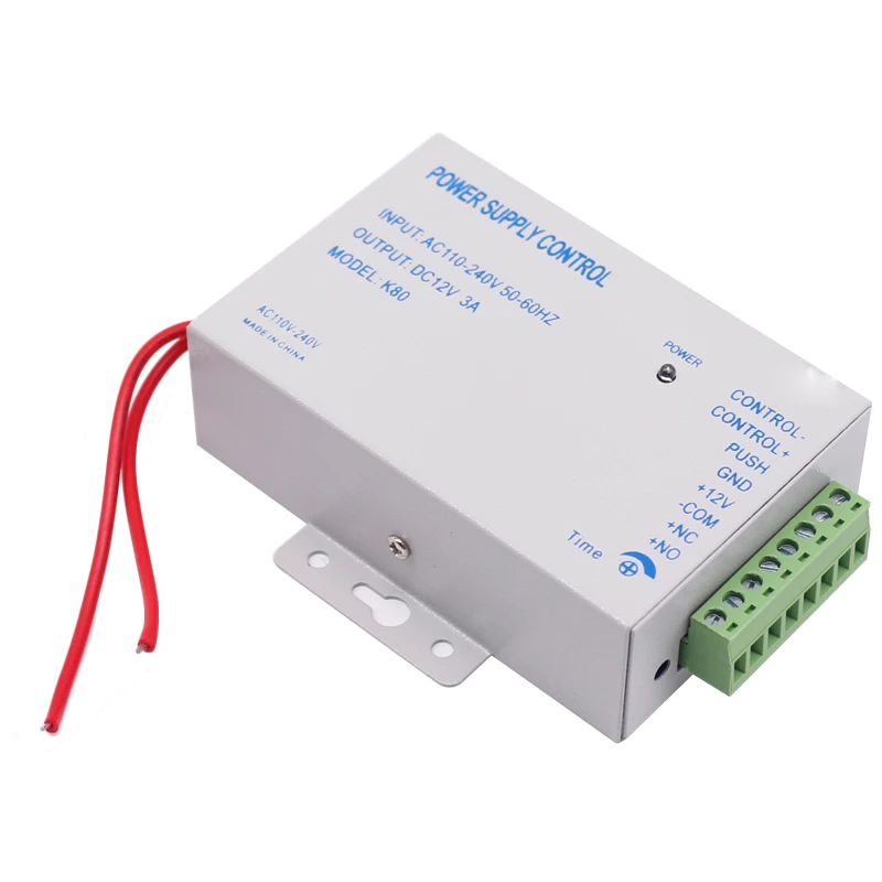 RFID питание от двери постоянного тока 3A-5A система контроля доступа импульсная