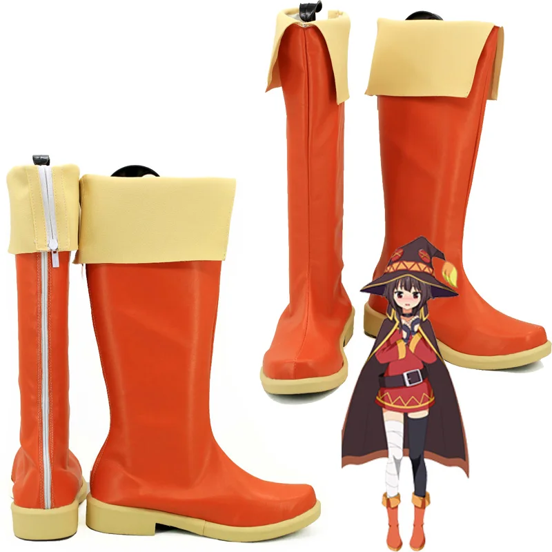 Kono Subarashii Sekai ni Shukufuku wo Megumin сапоги для косплея по этому замечательному миру ботинки