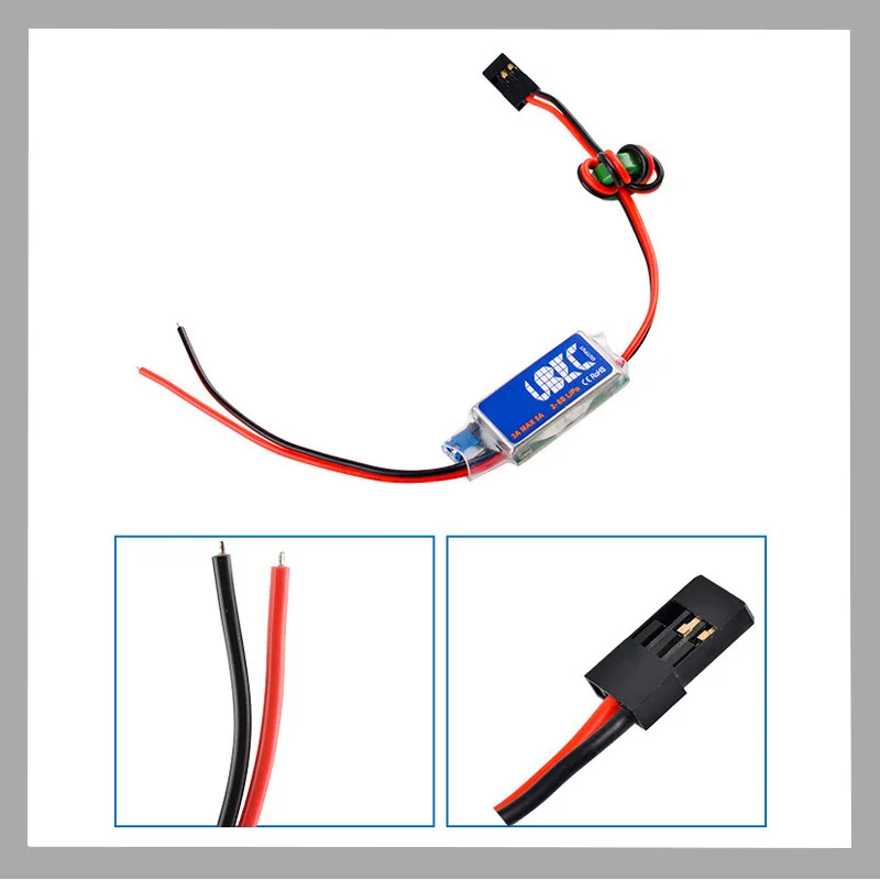Aircraft Model 3A 5V BEC UBEC Full Screen Anti-interference Switching Power Supply 2-6s Step-down Module Ubec-3a