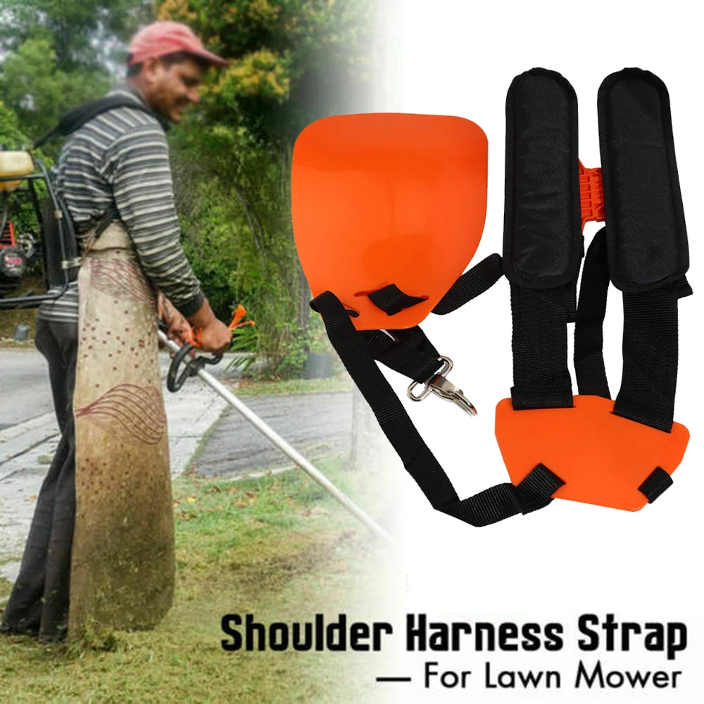 Adjustable Dual Shoulder Harness Strap Belt Grass Brush Cutter Trimmer Strimmer