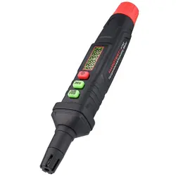 Stylo thermo hygromètre HABOTEST HT62, psychromètre, Mini compteur de température et d'humidité, avec Point de rosée et température d'ampoule humide 