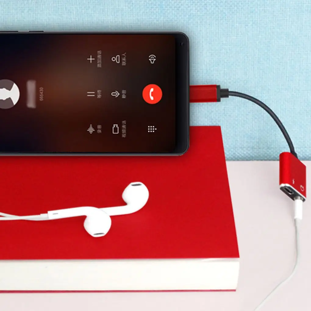 Usb type C адаптер зарядное устройство аудио кабель 2 в 1 тип-c до 3,5 мм разъем для наушников вспомогательный конвертер Замена для Xiaomi