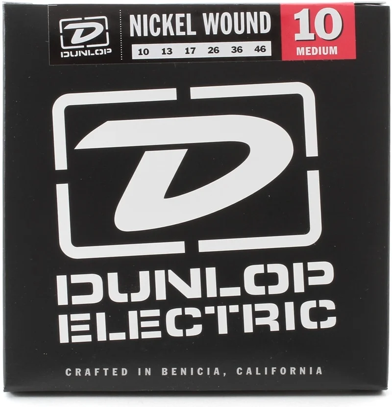 Dunlop сталь с никелевым покрытием Струны для электрогитары 5 моделей на выбор DEN0942
