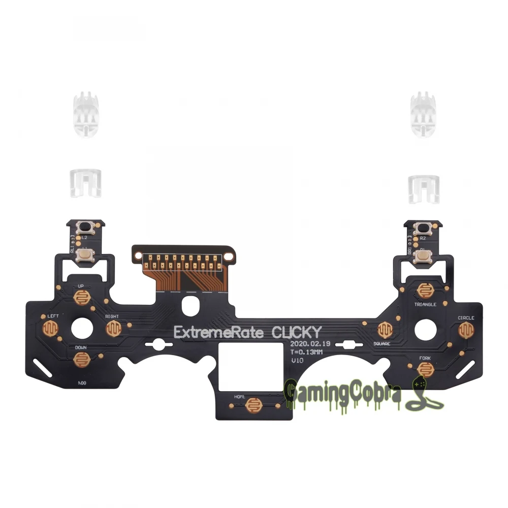 Flexível para Ps4 Clicky Personalizado Flashshot Cabelo Trigger Stop Kit Cabo Magro Pro Controlador Jdm-040 - 050 055 - Image 6