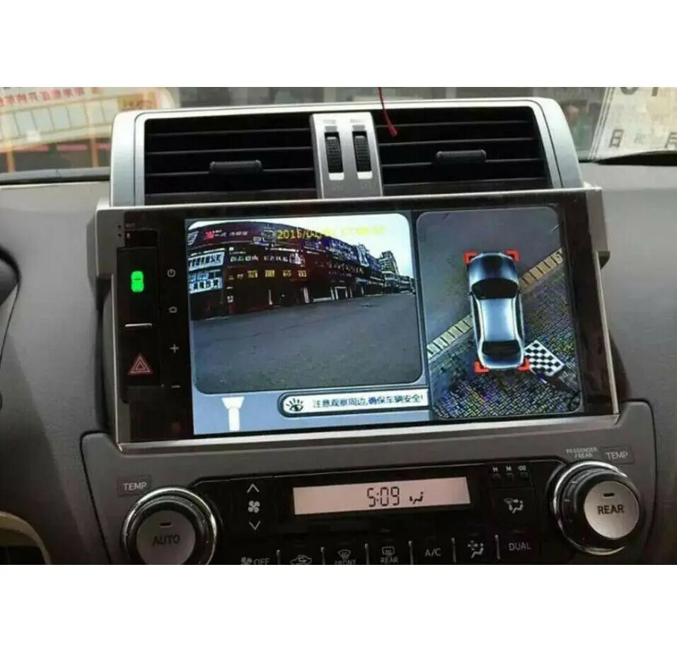 360 ° Автомобильная панорамная система ночного видения с видом птицы 4 камеры Автомобильный видеорегистратор запись парковки камера заднего вида с датчиком удара
