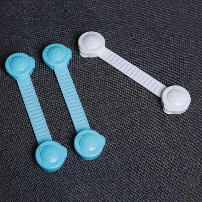 Cerradura de seguridad para gabinete de niños, Protector de seguridad para bebés, cerradura de la puerta, de plástico, 1 ud.