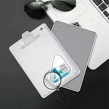 А4/А5 Алюминиевый Сплав Зажим для письма доска Противоскользящий файл ДВП линейка держатель бумаги