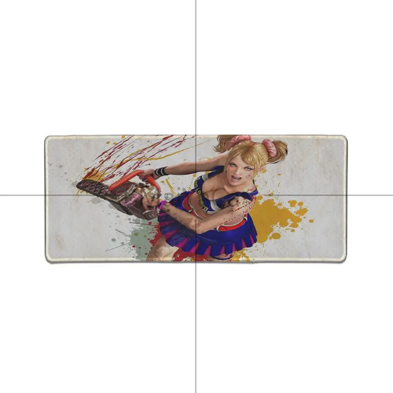 Леденец цепная пила игровой геймер Коврик для мыши Аниме мультфильм Принт