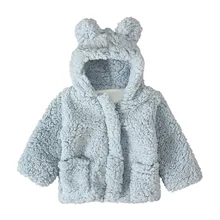 Новое Детское теплое зимнее пальто, плотная детская верхняя одежда с длинными рукавами и принтом для маленьких мальчиков и девочек
