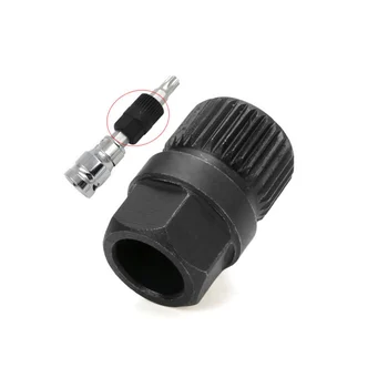 

Universal Alternator Clutch Free Wheel 1pc Black Iron Material Remover Repair Hand Tool Kit Set Generator Pulley Removal Tool