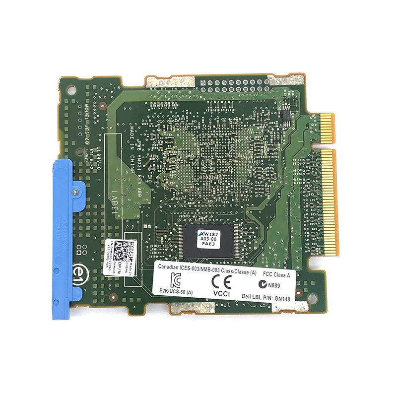 Оригинальный Восстановленный для Dell PERC 6/iR модульный RAID-контроллер SAS/SATA OHM030 PowerEdge