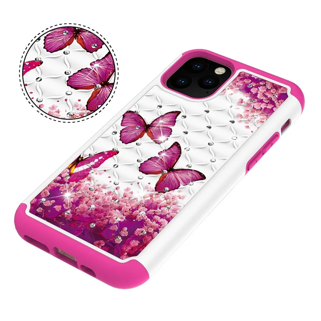 Dream Crystal Style Phone Case For iPhone 11Pro Max Dirt-resistant Slim Fashion Soft Cases Shockproof Dust-proof Phone Case