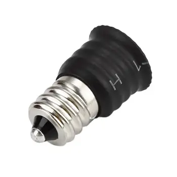 

1Pc Converter E12 TO E14 LED Light Bulb Lamp Adapter Fireproof Socket Plug Extender Screw Base Bulb Lamp Holder Converters