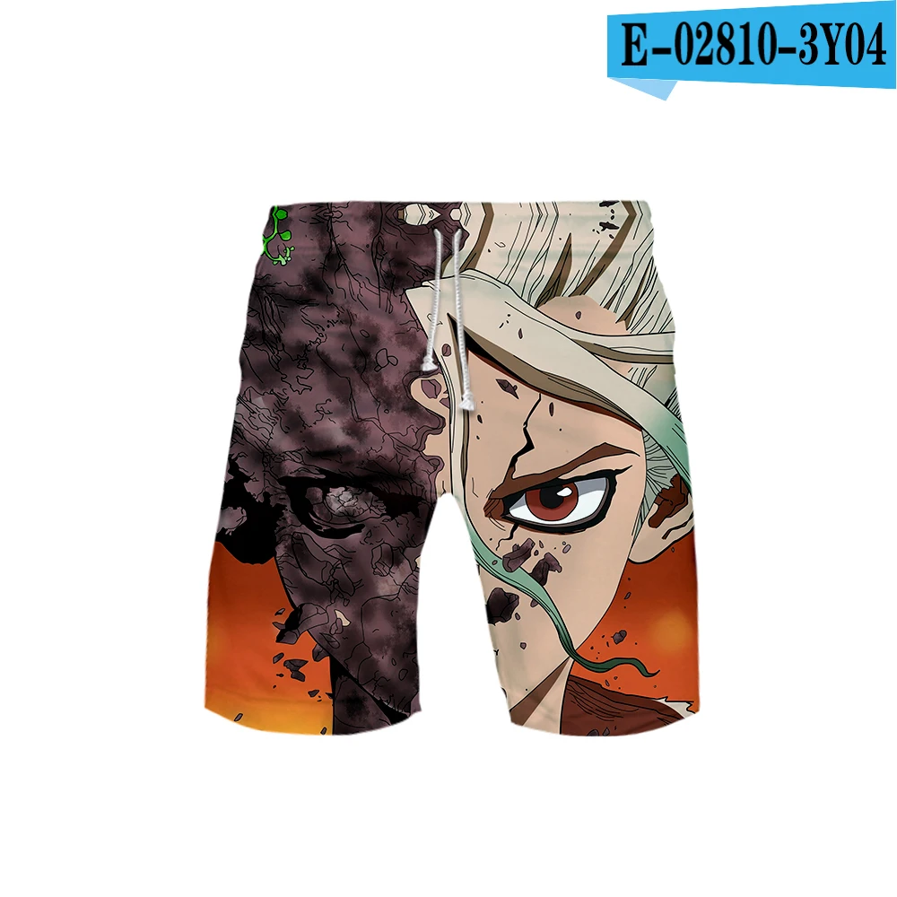 3D Dr. Stone одежда для плавания Шорты для плавания пляжные шорты для плавания ming брюки для плавания мужские Спортивные Повседневные - Цвет: J