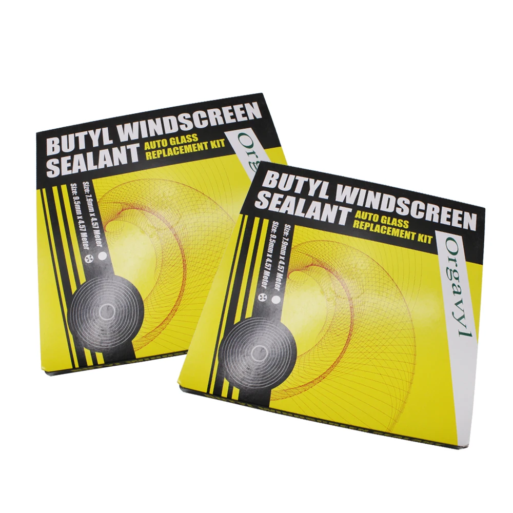 Black Snake Butyl Synthetic Rubber Glue Auto Headlight Headlamp Retrofit DIY Speaker Windscreen Adhersive Sealant Glass car