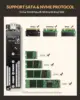 ORICO M.2 SSD Case,M.2 NVMe SATA Dual Protocol M2 NVME NGFF SATA SSD Disk For PCIE SATA USB C 10Gbps Hard Drive Enclosure box ► Photo 2/6