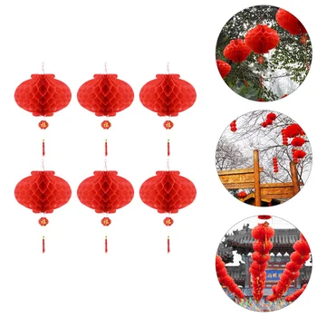 

22pcs Multipurpose Honeycomb Durable Adornments Decorations Party Lanterns for Hangings Honeycomb Lanterns Party Lanterns