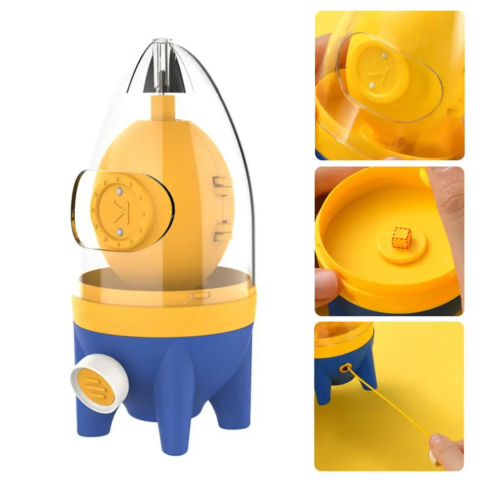 Manual Household Egg Puller Scrambler Mixer Pulling Rope Golden Maker Kitchen Tool Shaker Whisk | Дом и сад