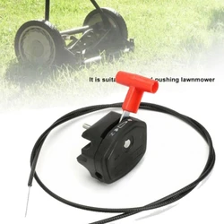 Pièces de rechange pour tondeuse à gazon en plastique et Durable, boîtier de commande d'accélérateur noir + rouge, interrupteur d'accélérateur, pièces de tondeuse à gazon 