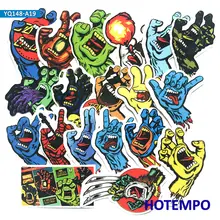 

18pcs Santa Cruz Super Hero Screaming Hand Mix Phone Laptop Skateboard Motorcycle Car Stickers Pack for DIY Luggage Bike Sticker