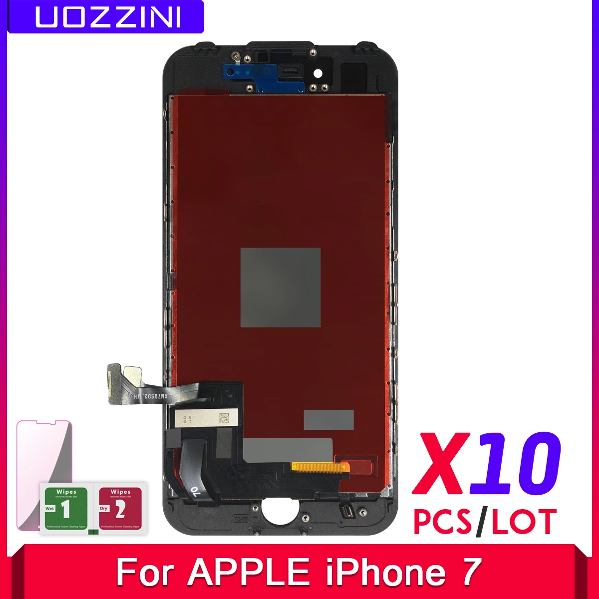 10 шт. 4," lcd s для iPhone 7 1:1 идеально супер TFT ЖК-дисплей сенсорный экран дигитайзер сборка Замена