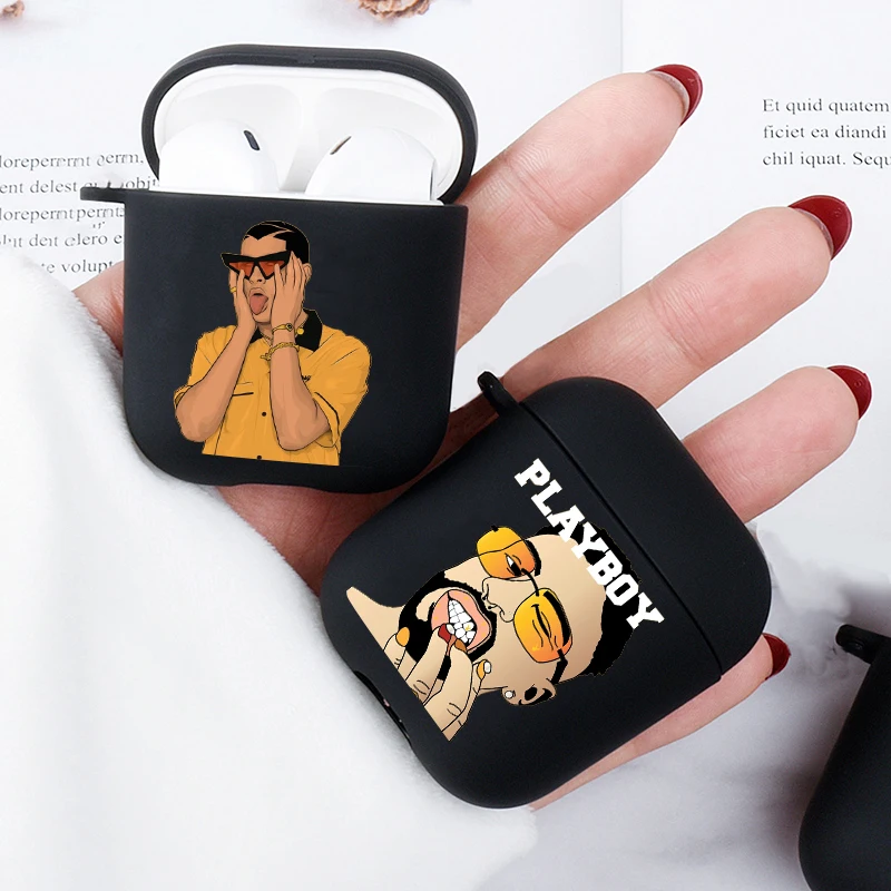 Чехол Yo Perreo Sola Bad Bunny Maluma силиконовый чехол Airpod из ТПУ для Apple Airpods 1 2 беспроводных