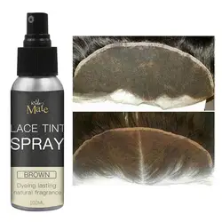 100ml Lace Light-toned Spray Is Used To Close The Front The Brown Brown Aerosol Red Of Colored Spray Wig Gold Brown Special U8Q0