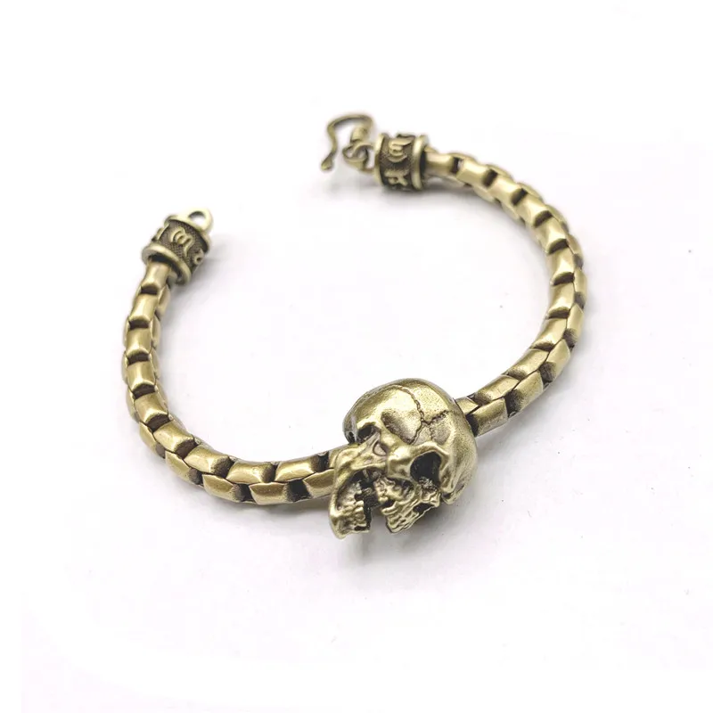skull bracelet brass (3)