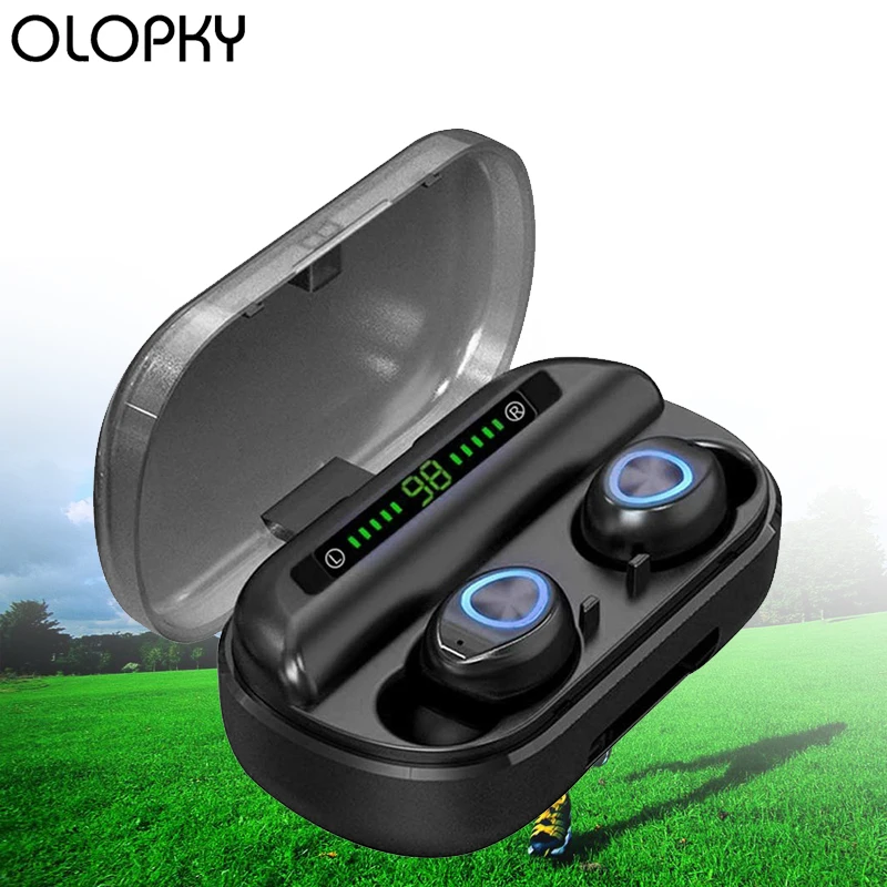 

Bluetooth Earphone Wireless Headphones Gaming Headset 5.0 Tws Noise Cancelling Headphone With Charging Box For Iphone For Xiaomi