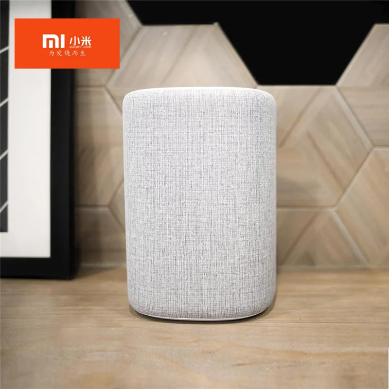 Оригинальный Xiaomi Xiaoai динамик HD светло серый поддержка двухдиапазонный WiFi Bluetooth 4 1